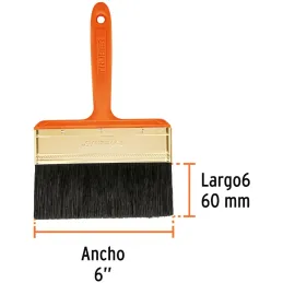 Brochas Profesionales 6" 66x19mm ResisteSolvente 14488 Truper Truper-Brochas Profesionales 6" 66x19mm ResisteSolvente 14488 Trup