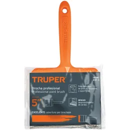 Brochas Profesionales 5" 66x17mm ResisteSolvente 14487 Truper Truper-Brochas Profesionales 5" 66x17mm ResisteSolvente 14487 Trup