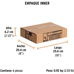 Brochas Profesionales 5" 66x17mm ResisteSolvente 14487 Truper Truper-Brochas Profesionales 5" 66x17mm ResisteSolvente 14487 Trup