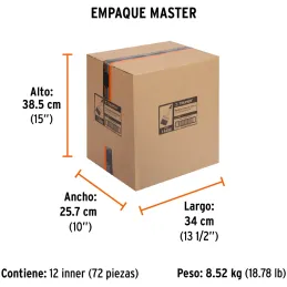 Brochas Profesionales 4" 60x16.5mm ResisteSolvente 14486 Truper Truper-Brochas Profesionales 4" 60x16.5mm ResisteSolvente 14486 
