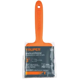 Brochas Profesionales 3" 53x13.5mm ResisteSolvente 14485 Truper Truper-Brochas Profesionales 3" 53x13.5mm ResisteSolvente 14485 