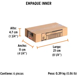 Brochas Profesionales 2 1/2" 48x11.5mm ResisteSolvente Truper 14484 Truper-Brochas Profesionales 2 1/2" 48x11.5mm ResisteSolvent