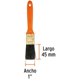 Brochas Profesionales 1" 48x9mm ResisteSolvente Truper 14481 Truper-Brochas Profesionales 1" 48x9mm ResisteSolvente Truper 14481