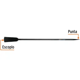 Barretas Agricola 1" 140cm 7kg E102mm Truper 19987 Truper-Barretas Agricola 1" 140cm 7kg E102mm Truper 19987 Fabricada en acero 