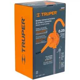 Bombas Extractora de acidos y solventes con Manivela, Tubo 1 1/4" Longitud 102 cm, BOMEX-28 16856 Truper Truper-Bombas Extractor