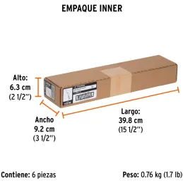 Mini Arco de Aluminio 12" con Sierra de 18 dpp, para corte en espacios reducidos, MAT-12 10236 Truper Truper-Mini Arco de Alumin
