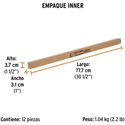 Repuesto para Sierra Montaraz 30", dientes en Acero SK5, REP-AJT-30 10271 Truper Truper-Repuesto para Sierra Montaraz 30", dient