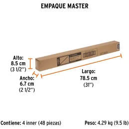 Repuesto para Sierra Montaraz 30", dientes en Acero SK5, REP-AJT-30 10271 Truper Truper-Repuesto para Sierra Montaraz 30", dient