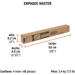 Repuesto para Sierra Montaraz 24", dientes en Acero SK5, REP-AJT-24 10270 Truper Truper-Repuesto para Sierra Montaraz 24", dient