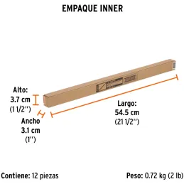 Repuesto para Sierra Montaraz 21", dientes en Acero SK5, REP-AJT-21 10266 Truper Truper-Repuesto para Sierra Montaraz 21", dient