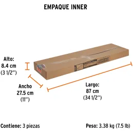 Arco de Sierra Montaraz 30", con dientes en Acero SK5, Especial para Cortes y Podas de Arboles, AJT-30 10260 Truper Truper-Arco 