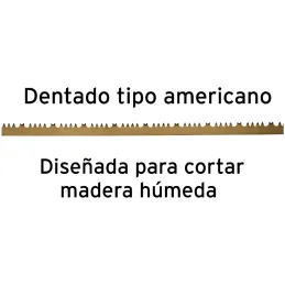 Arco de Sierra Montaraz 24", con dientes en Acero SK5, Especial para Cortes y Podas de Arboles, AJT-24 10258 Truper Truper-Arco 