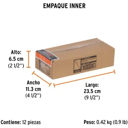 Repuest para Arco Calador ACA-6X Contenido 8 Sierras, REP-ACA-6X 10229 Truper Truper-Repuest para Arco Calador ACA-6X Contenido 