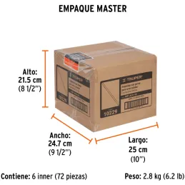 Repuest para Arco Calador ACA-6X Contenido 8 Sierras, REP-ACA-6X 10229 Truper Truper-Repuest para Arco Calador ACA-6X Contenido 