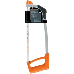 Arco de Sierra Profesional Tubular de acero 12" Mango ergonomico, Posiciones 90 y 180 Grados, ATT-12 10234 Truper Truper-Arco de