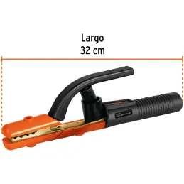Tenaza Porta Electrodo Capacidad 500A, 840g Longitud 315mm Cable Calibre 4/0 AWG, PPE-500 14233 Truper Truper-Tenaza Porta Elect