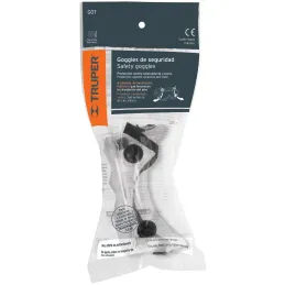 Goggles de Seguridad, 100% Policarbonato con UV Antirayadura, 4 Valvulas de Ventilacion, GOT 14220 Truper Truper-Goggles de Segu