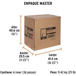 Arco de Sierra Arco Calador 6", Incluye 5 sierras, Varios Usos, ACA-6X 10221 Truper Truper-Arco de Sierra Arco Calador 6", Inclu