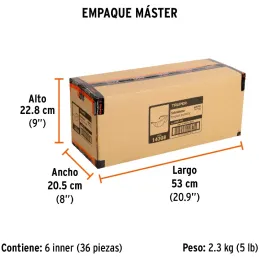 Lentes de Seguridad Sobrelente, 100% Policarbonato con UV Antirayadura, LESO-TR 14308 Truper Truper-Lentes de Seguridad Sobrelen