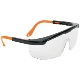 Lentes de Seguridad Ajustable Transparente, 100% Policarbonato con UV Antirayadura, LEN-2000 14284 Truper Truper-Lentes de Segur