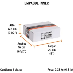 Lentes de Seguridad Vision Gris, 100% Policarbonato con UV Antirayadura, LEDE-SN 14302 Truper Truper-Lentes de Seguridad Vision 