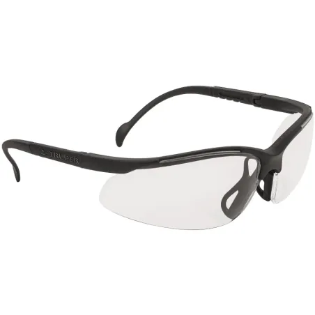 Lentes de Seguridad Vision Transparente, 100% Policarbonato con UV Antirayadura, LEDE-ST 14301 Truper Truper-Lentes de Seguridad