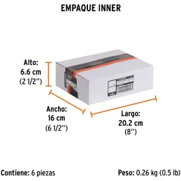 Lentes de Seguridad Vision Transparente, 100% Policarbonato con UV Antirayadura, LEDE-ST 14301 Truper Truper-Lentes de Seguridad