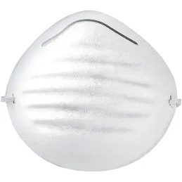 Mascarilla para Polvo, para aplicaciones de corta duracion, 10 piezas, Clip Metalico, MAS-B 19752 Truper Truper-Mascarilla para 