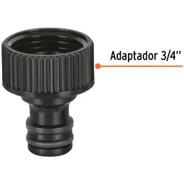 Conector Adaptador Sistema Click Repuesto, Entrada 3/4", Incluye 3 Conectores Machos y 1 Conector Hembra, SET-4AD 12730 Truper T