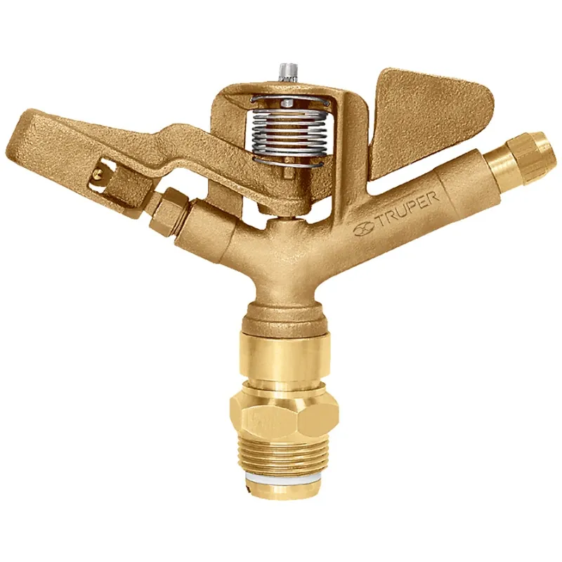 Aspersor Agricola 1", Alcance 15m, Area 360, 90 PSI, ASP-1BR 10317 Truper Truper-Aspersor Agricola 1", Alcance 15m, Area 360, 90