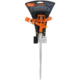 Aspersor Metalico 2 Vias 3/4", Estaca 21cm, Alcance 10.4m, Area 360, 50 PSI, Para conexion en serie, DOS-11X 10330 Truper Truper