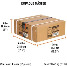 Discos Sierra para Aluminio 10" Centro 5/8", 100 Dientes de carburo de tungsteno, ST-10100A 18313 Truper Truper-Discos Sierra pa