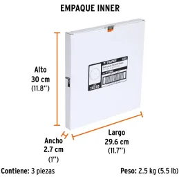 Discos Sierra para Aluminio 10" Centro 5/8", 80 Dientes de carburo de tungsteno, ST-1080A 18310 Truper Truper-Discos Sierra para