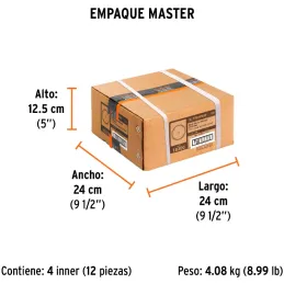 Discos Sierra para Madera 7-1/4" Centro 5/8", 24 Dientes de carburo de tungsteno, ST-724 18300 Truper Truper-Discos Sierra para 