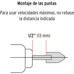 Juego de Piedras 5 Puntas montadas Alto Rendimiento, Zanco 1/4" Grano 60, Oxido de Aluminio, JPM-5X 12444 Truper Truper-Juego de