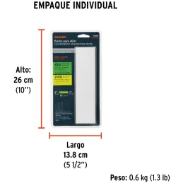 Piedras para Asentar 200 x 50 mm Grano 150 / 240 Espesor 1", Carburo de Silicio, PIAS-108 11668 Truper Truper-Piedras para Asent
