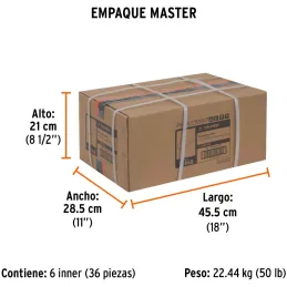 Piedras para Asentar 200 x 50 mm Grano 150 / 240 Espesor 1", Carburo de Silicio, PIAS-108 11668 Truper Truper-Piedras para Asent