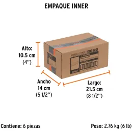 Piedras para Asentar 150 x 50 mm Grano 150 / 240 Espesor 1", Carburo de Silicio, PIAS-109 11667 Truper Truper-Piedras para Asent