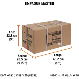 Piedras para Asentar 150 x 50 mm Grano 150 / 240 Espesor 1", Carburo de Silicio, PIAS-109 11667 Truper Truper-Piedras para Asent