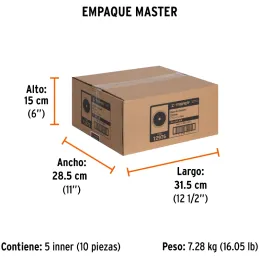 Discos Diamantados 9" Segmentado Cortes Rapido , 2.6mm, DDT-837D 12976 Truper Truper-Discos Diamantados 9" Segmentado Cortes Rap