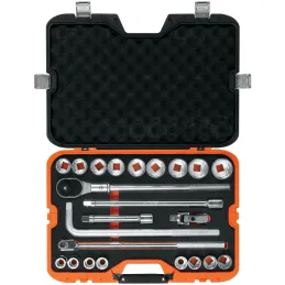 Juegos de Herramientas 23 Piezas STD E3/4 MP Truper 13970 Truper-Juegos de Herramientas 23 Piezas STD E3/4 MP Truper 13970 Dados