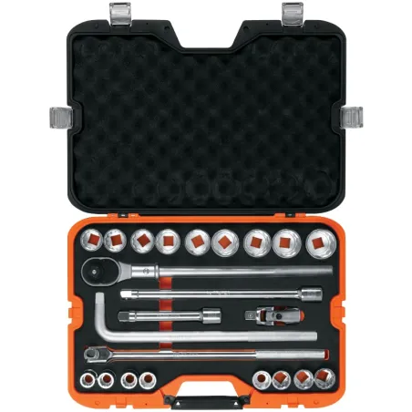 Juegos de Herramientas 23 Piezas STD E3/4 MP Truper 13970 Truper-Juegos de Herramientas 23 Piezas STD E3/4 MP Truper 13970 Dados