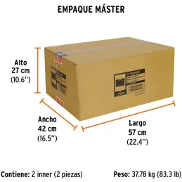 Juegos de Herramientas 23 Piezas STD E3/4 MP Truper 13970 Truper-Juegos de Herramientas 23 Piezas STD E3/4 MP Truper 13970 Dados