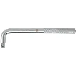 Palanca en L, Encastre de 1/2" Largo 9", acero al cromo vanadio, L-5486 13913 Truper Truper-Palanca en L, Encastre de 1/2" Largo