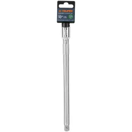 Extension, Encastre 1/2", Diametro 17 mm Largo 10", acero al cromo vanadio, E-5463 13418 Truper Truper-Extension, Encastre 1/2",