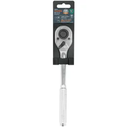 Ratchet de Liberacion Rapida, Cabeza de Pera, Encastre 1/2" Largo 9", acero al cromo vanadio, M-5449 13410 Truper Truper-Ratchet
