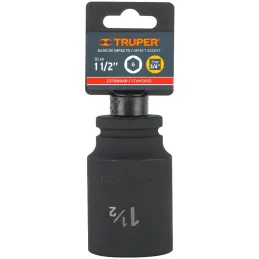 Dados 1-1/2" E3/4 Impacto Tubulares Hexagonales CrMolibdeno, Truper 12442 Truper-Dados 1-1/2" E3/4 Impacto Tubulares Hexagonales