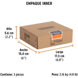 Dados 1-1/4" E3/4 Impacto Tubulares Hexagonales CrMolibdeno, Truper 12438 Truper-Dados 1-1/4" E3/4 Impacto Tubulares Hexagonales