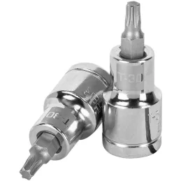 Dados Punta Torx T-30 E1/2 CrVanadio Truper 13436 Truper-Dados Punta Torx T-30 E1/2 CrVanadio Truper 13436 Fabricado en acero al