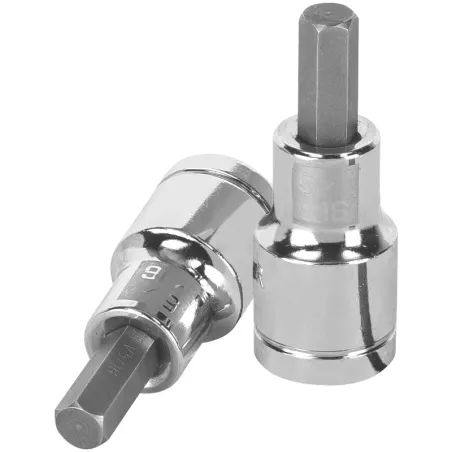 Dados de Punta Hexagonal 5/16" E1/2, Truper 13252 Truper-Dados de Punta Hexagonal 5/16" E1/2, Truper 13252 Fabricado en acero al
